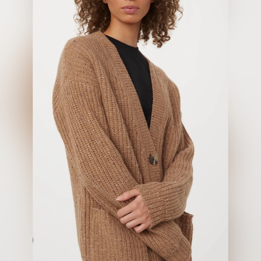 NWT - Frank & Oak Women’s Oversized Merino Wool Alpaca Blended Cardigan - XL - Picture 3 of 11